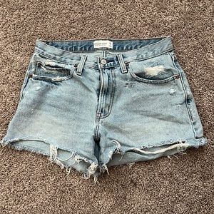Abercrombie Mid-Rise Boyfriend Shorts